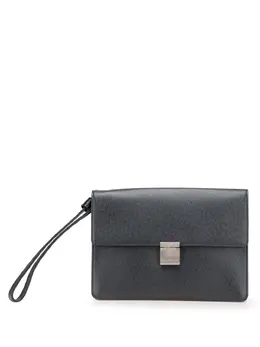 Louis Vuitton Pre-Owned: Чёрный клатч 