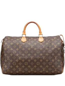 Louis Vuitton Pre-Owned: Коричневая сумка 