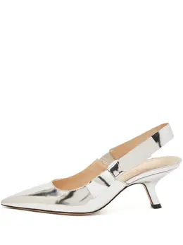 Christian Dior Pre-Owned: Серебристые туфли 