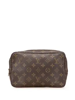 Louis Vuitton Pre-Owned: Коричневый клатч 