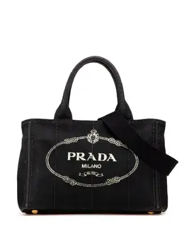 Prada Pre-Owned: Чёрная сумка 