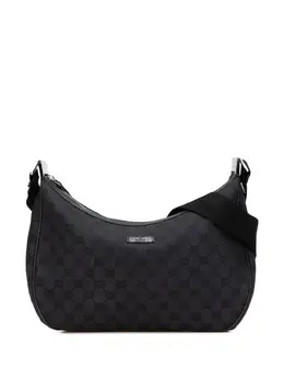 Gucci Pre-Owned: Чёрная сумка через плечо 