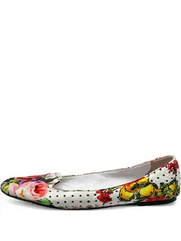 Dolce & Gabbana Pre-Owned: Белые балетки 