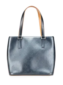 Louis Vuitton Pre-Owned: Голубая сумка-шоппер 