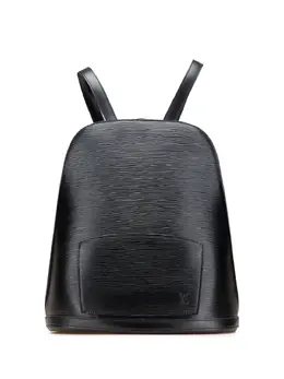 Louis Vuitton Pre-Owned: Чёрный рюкзак 