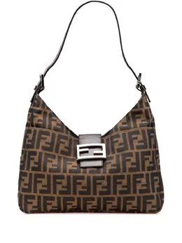 Fendi Pre-Owned: Коричневая сумка 
