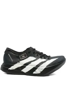 Y-3: Чёрные кроссовки 