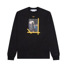 Off-White: Футболка  Caravaggio с длинным рукавом