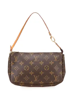 Louis Vuitton Pre-Owned: Коричневая сумка 