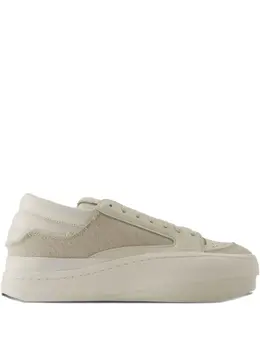 Y-3: Белые кроссовки 