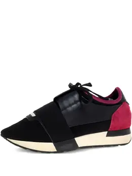 Balenciaga Pre-Owned: Чёрные кроссовки 