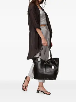 Cole Haan: Чёрная сумка-шоппер 