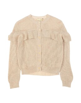 Stella Mccartney Kids: Бежевый кардиган 