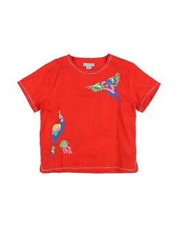 Stella Mccartney Kids: Оранжевый топ 