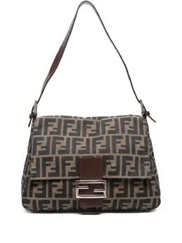 Fendi Pre-Owned: Коричневая сумка 