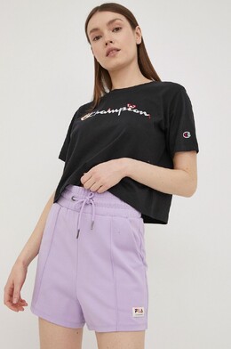 Fila: Фиолетовые шорты 