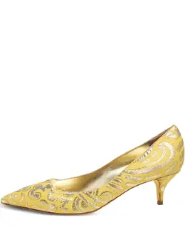 Dolce & Gabbana Pre-Owned: Жёлтые туфли 