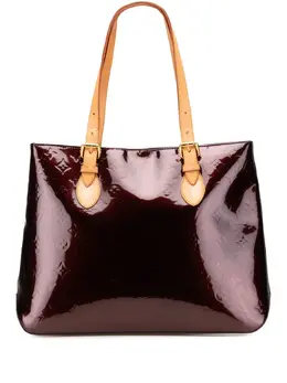 Louis Vuitton Pre-Owned: Фиолетовая сумка-шоппер 