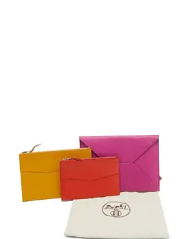 Hermès Pre-Owned: Фиолетовый клатч 