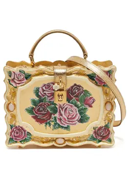 Dolce & Gabbana Pre-Owned: Сумка с растительным принтом 