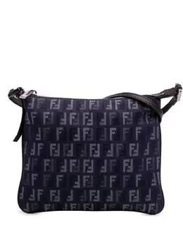 Fendi Pre-Owned: Голубая сумка через плечо 