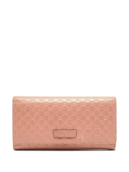 Gucci Pre-Owned: Розовый кошелёк 