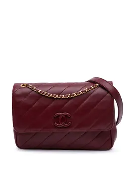 CHANEL Pre-Owned: Красная сумка через плечо 
