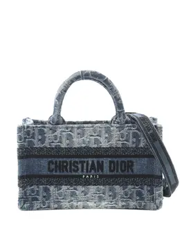 Christian Dior Pre-Owned: Голубая сумка-шоппер 