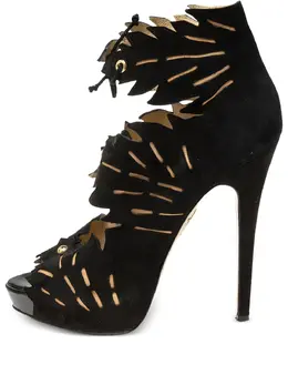 Charlotte Olympia: Чёрные сандалии 