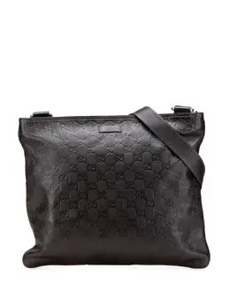 Gucci Pre-Owned: Коричневая сумка через плечо 