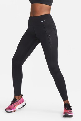 Nike: Чёрные легинсы 