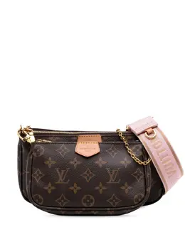Louis Vuitton Pre-Owned: Коричневая сумка 
