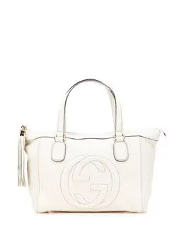 Gucci Pre-Owned: Белая сумка-шоппер 