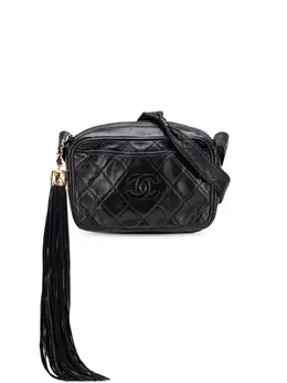CHANEL Pre-Owned: Чёрная сумка 