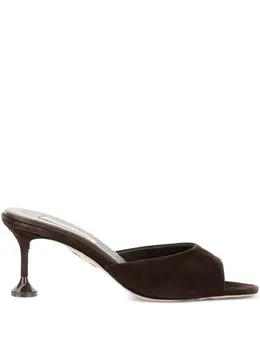 Aquazzura: Коричневые сандалии 