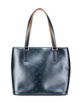 Louis Vuitton Pre-Owned: Голубая сумка-шоппер 