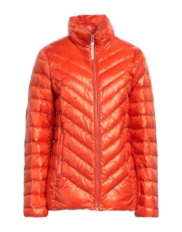 Woolrich: Оранжевый пуховик 