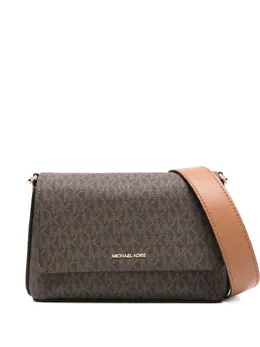 Michael Michael Kors: Коричневая сумка через плечо 