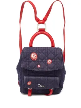 Christian Dior Pre-Owned: Голубой рюкзак 