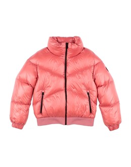 Woolrich: Розовый пуховик 