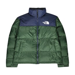 The North Face: Зелёная куртка  Nuptse
