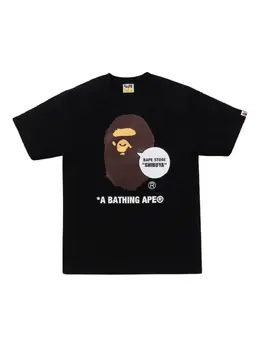 A BATHING APE®: Чёрная футболка 