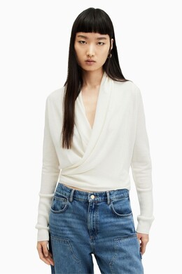 Allsaints: Белый кардиган  All Saints