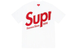 Supreme: Чёрная футболка  Intarsia Spellout