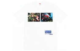 Supreme: Чёрная футболка  CDG