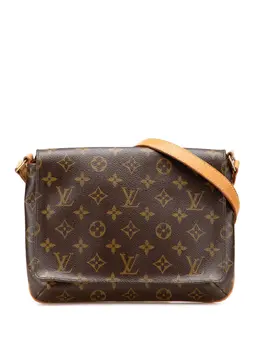 Louis Vuitton Pre-Owned: Коричневая сумка через плечо 
