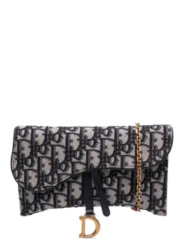 Christian Dior Pre-Owned: Голубой кошелёк 