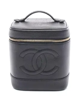 CHANEL Pre-Owned: Чёрная сумка 