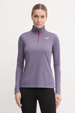 Mizuno: Фиолетовая толстовка 