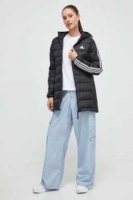 Adidas: Чёрная куртка 